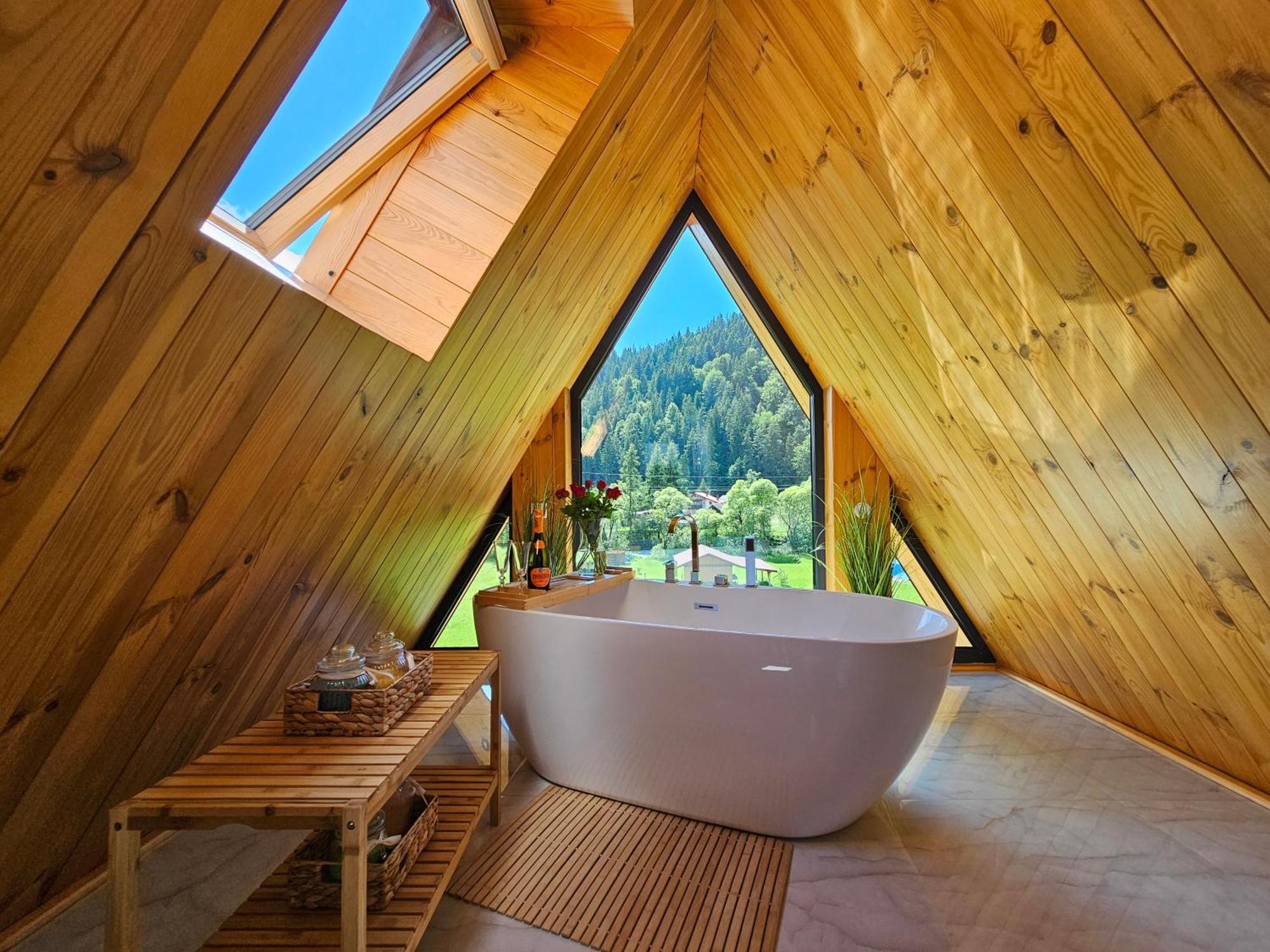 Cabana Cozy Cabin A Frame Topliţa Εξωτερικό φωτογραφία