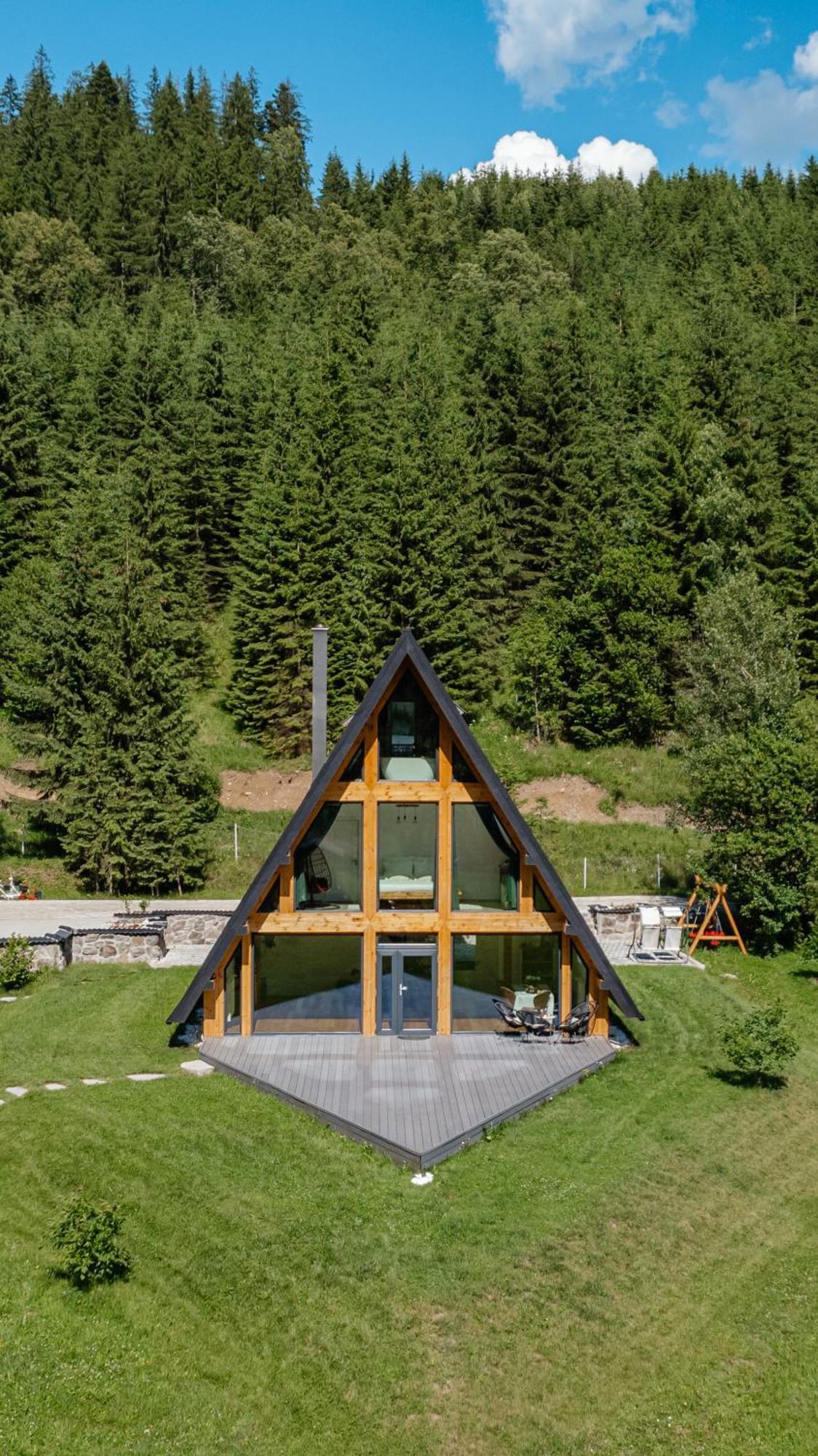Cabana Cozy Cabin A Frame Topliţa Εξωτερικό φωτογραφία