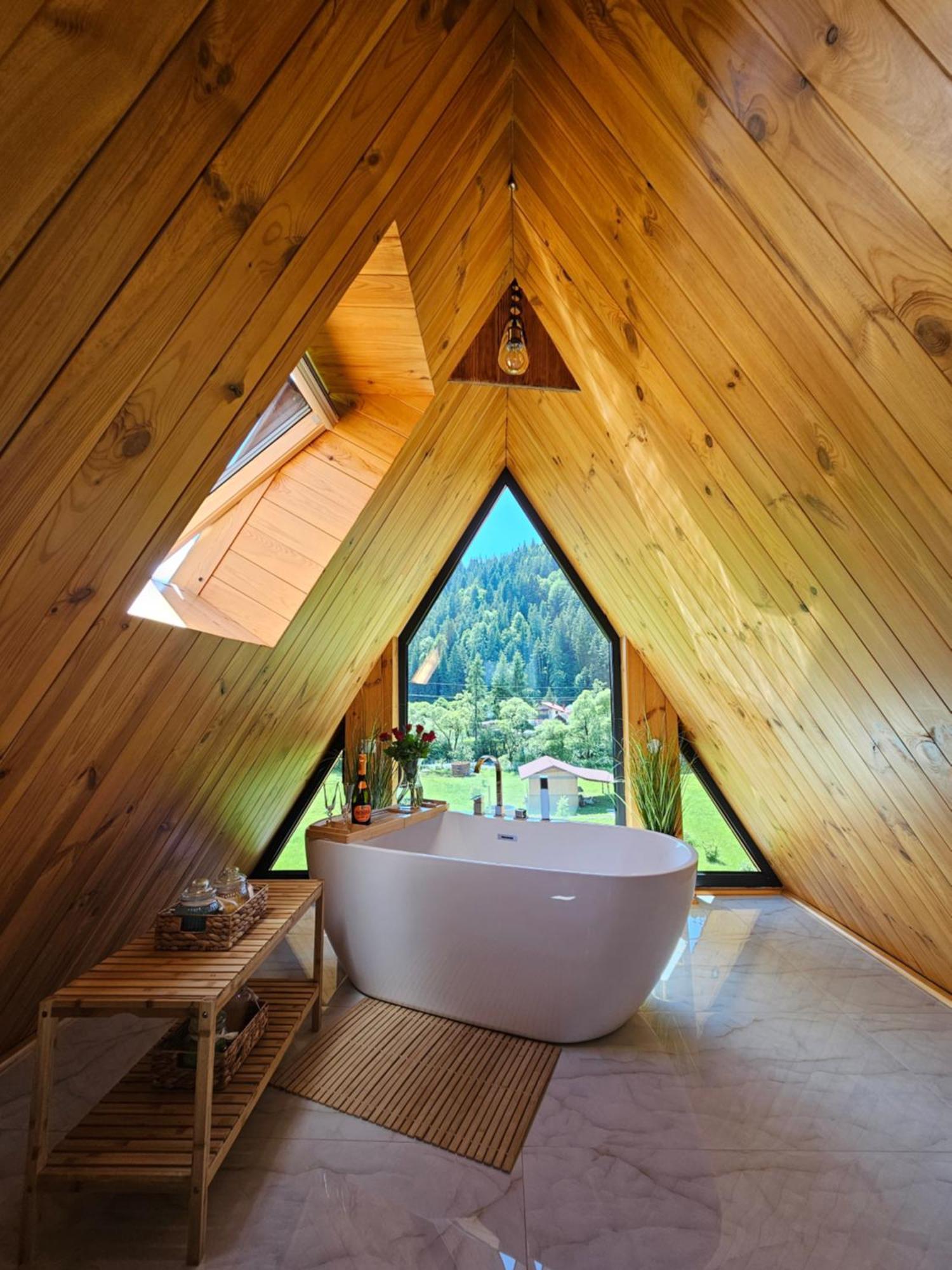 Cabana Cozy Cabin A Frame Topliţa Εξωτερικό φωτογραφία