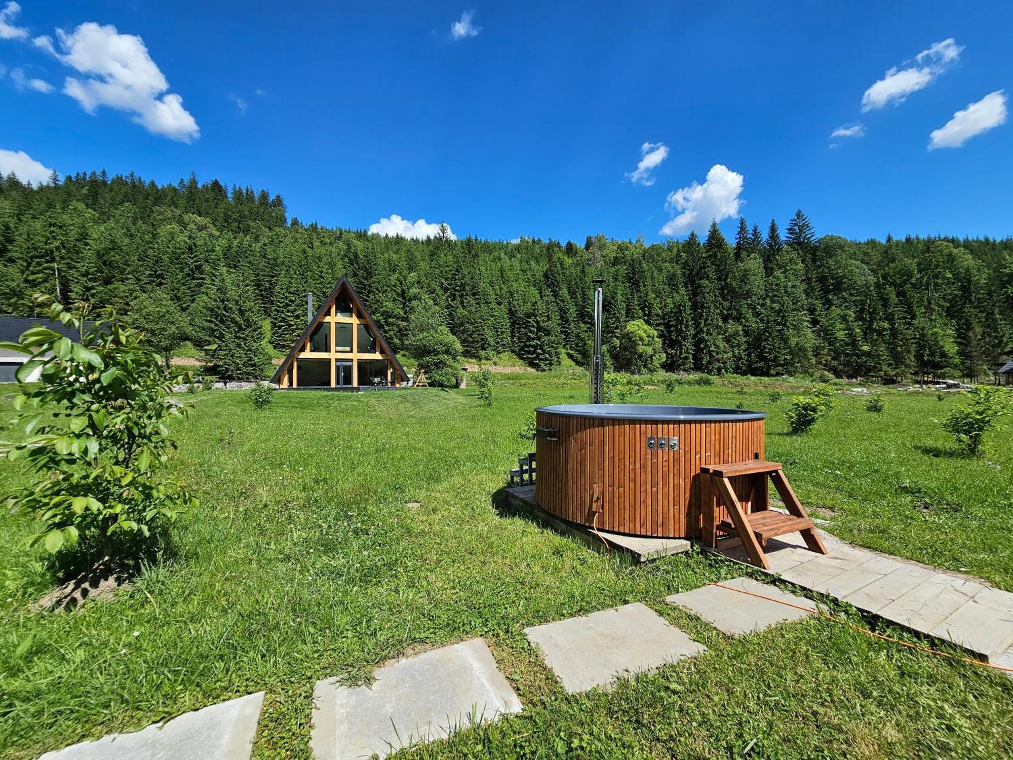 Cabana Cozy Cabin A Frame Topliţa Εξωτερικό φωτογραφία